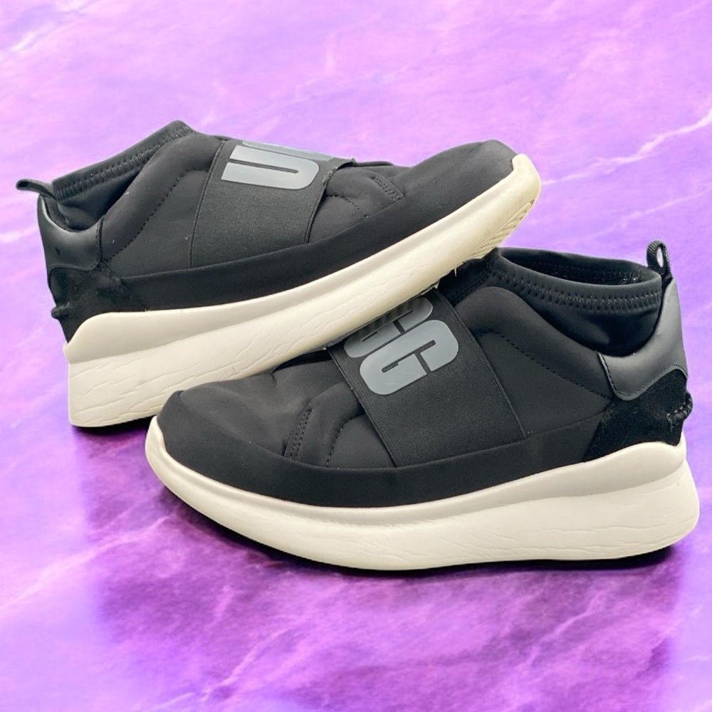🔥 UGG Neutra Sneakers – Women’s Size 5 | Black/White - Picture 2 of 11